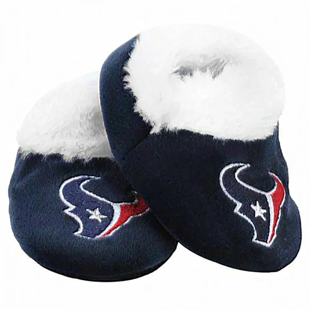 Nfl Houston Texans Baby Slippers size large Equivalent‎ 6/9 months infant